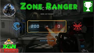 Halo Infinite how to unlock Zone Ranger Achievement 2000 Strongholds [upl. by Sharman]