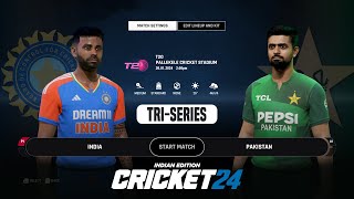 INDIA VS PAKISTAN T20 MATCH CRICKET 24  KD GAMING  CRICKET 24 LIVE indiavspakistan [upl. by Harleigh144]