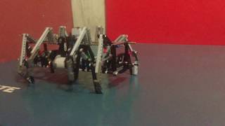 Klann Linkage Robot Ver 2  Gathering Wood [upl. by Grekin]