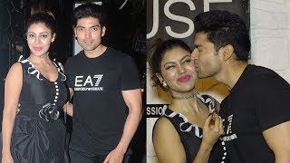 Gurmeet Choudhary KISSES Debina Bonnerjee In Front Of Media After Valentines Day Celebration [upl. by Atikkin]