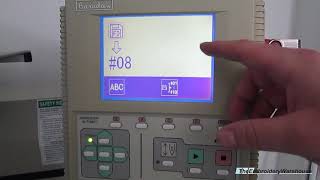 Barudan BENT Control Panel Operations Video  Load off USB  1 of 7 [upl. by Yeliab]