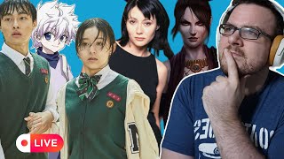 Reacting LIVE to MDZS HunterxHunter Dragon Age Charmed amp All of Us Are Dead edits [upl. by Moises]