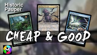 3 Historic Pauper Decks Best Decks for MTG Arena Historic Pauper Midweek Event [upl. by Peednama]