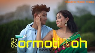 Kormoti Noh  Offcial Kaubru Music Video Sanraj amp Hana [upl. by Eah540]