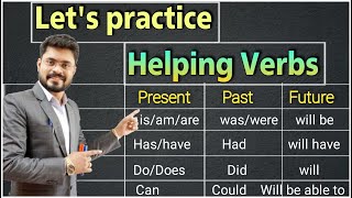 Let’s Practice Helping Verbs  All Helping Verbs in Spoken English  English Speaking Practice [upl. by Sharpe]