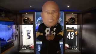 Hines Ward Halloween Surprise HinesHalloween [upl. by Nohtahoj305]