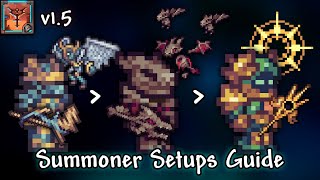 Summoner Loadouts Guide  Terraria Calamity 15 Draedon Update [upl. by Zima362]