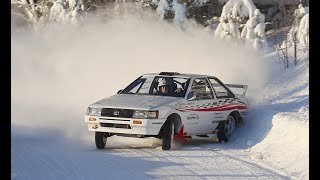 Toyota Rallying In Finland Winter 2019 [upl. by Htederem]