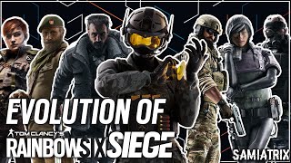 Evolution of Rainbow Six Siege  All Operator Videos So Far till Year 7 [upl. by Jennica381]