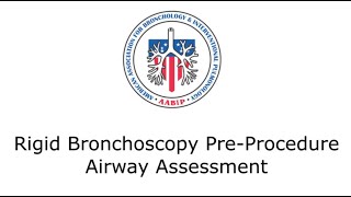 Pre Rigid Bronchoscopy Intubation Airway Assessment [upl. by Aibonez]