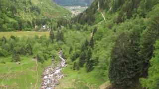 Cascata di Parcines or Wasserfalle Parschins Parcines Waterfall [upl. by Penney]