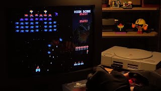 ギャラクシアン  Galaxian  PS1Arcade  ナムコミュージアム VOL3 [upl. by Armington]