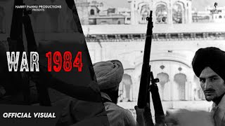 War 1984  Official Video   Harry Pannu  Drago  Latest Punjabi Songs 2024  New Punjabi Songs [upl. by Levon]