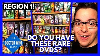 The 50 Rarest Classic Doctor Who DVD Releases in America And How to Collect Them [upl. by Holihs213]