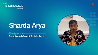 Complex Case of Typhoid Fever  Dr Tapas Kumar Koley l Manipal Hospital Delhi [upl. by Anelle787]