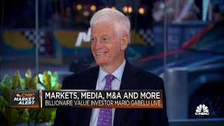 Billionaire investor Mario Gabelli We want to buy good companies with good management amp valuations [upl. by Zicarelli]