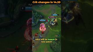 These changes will make Crit ADCs Very STRONG riotgames adcguide educational adcmain [upl. by Garfinkel]