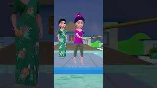 arey Mummy pakro pakroo pakrooo comedytimetoons funny comedy animated 3danimation bhabhicomedy [upl. by Almeda411]