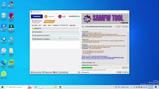 Samsung galaxy a10s hard reset on samfw frptool [upl. by Enatan483]