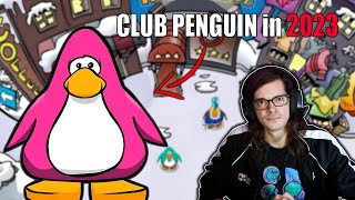 Playing Club Penguin in 2023  Club Penguin Journey [upl. by Elnar670]