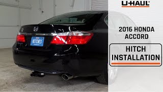 2016 Honda Accord Trailer Hitch Installation [upl. by Ferren109]