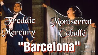 Freddie Mercury and Montserrat Caballe Barcelona [upl. by Windham]