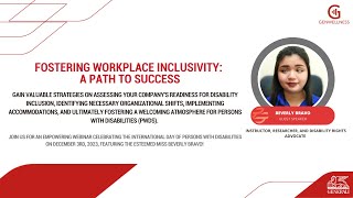 Fostering Workplace Inclusivity A Path to Success [upl. by Suzanna]