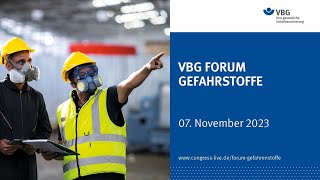 VBG Forum Gefahrstoffe 2023  Asbest beim bauen  Episode 2 [upl. by Aryamo]