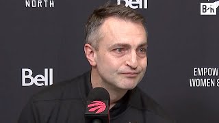 Raptors HC Darko Rajaković Ran Opening Play He Learned From Dejan Milojević [upl. by Cleavland]