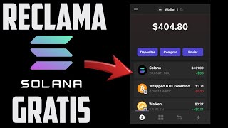 Esta FAUCET de SOLANA me PAGA INSTANÁNEAMENTE a mi PHANTOM WALLET [upl. by Brote]