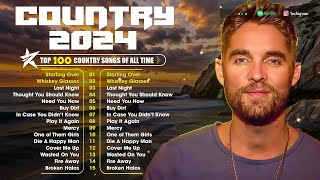 Country Music 2024 Collection  Chris Stapleton Morgan Wallen Luke Bryan Lee Brice Thomas Rhett [upl. by Mckeon]