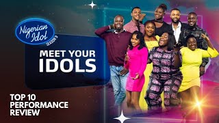 Nigerian Idol 2024  S9  E5  Top 10 performances  Theater Week [upl. by Akiram]