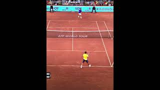 Nadal vs Federer 😮💨 [upl. by Ariajay]