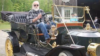 Touring Kingfield with 3 Stanley Steamers [upl. by Charlie]