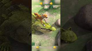 😀Crocodile or Tabaki ne banaya palan mowgli cartoon shorts youtubeshorts ytshorts shortfeed [upl. by Simmonds398]