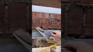 Finishing process after bricklaying [upl. by Brit]