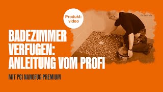 Badezimmer verfugen Anleitung vom Profi [upl. by Anwahsak]