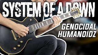 SYSTEM OF A DOWN  Genocidal Humanoidz  Cover  TABS [upl. by Chellman348]