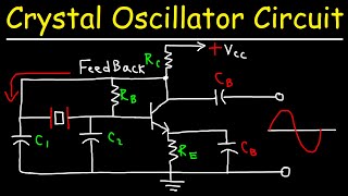 Colpitts Crystal Oscillator Circuit [upl. by Neumann]