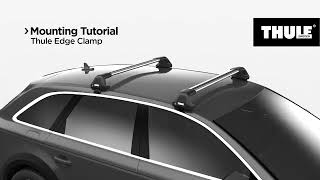 Thule WingBar Edge Roof Bars  Mounting Tutorial  DriveDen [upl. by Vivl]