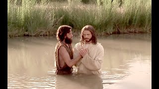 Jesus Christ Baptism  River Jordan Matthew 31317 [upl. by Nadean]