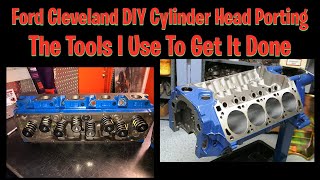 Cleveland DIY Cylinder Head Porting Tools I Use To Get It Done [upl. by Yt691]