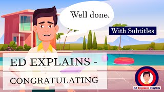 Ways to Congratulate in English  Words of congratulations [upl. by Eiramanel268]