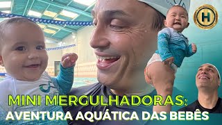 MINI MERGULHADORAS AVENTURAS AQUÁTICAS DAS BEBÊS [upl. by Sukramed]