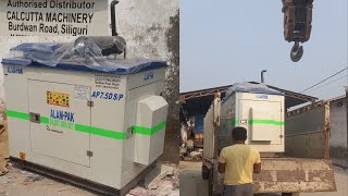 75 kva10kva15kva25kva silent generator set in low price  best performing silent DG [upl. by Ardnoel105]