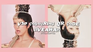 VSP QR CODE GIVEAWAY fyp giveaway colouring vsp melaniemartinez [upl. by Notsej651]