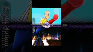 Sonic the hedgehog VS saitama sonic sonicthehedgehog onepunchman shorts foryou [upl. by Ravahs]