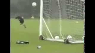 Paolo Di Canio awesome rabona volley in training [upl. by Fitzger]