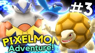 Minecraft Pixelmon Adventure Episode 3  ROCKING THE ROCK GYM Minecraft Pokemon [upl. by Ajup156]