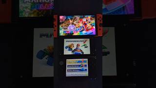 Mario Kart Nintendo Switch OLED vs 3ds XL speed comparison [upl. by Assirehc490]